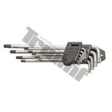 Zestaw kluczy Torx z otworem, 9 - częściowy Zestaw kluczy Torx z otworem, 9 - częściowy