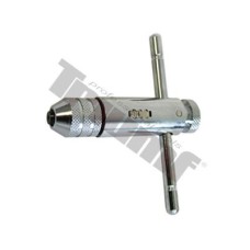Pokrętło do gwintowników z grzechotką M3-M10, 80 mm Pokrętło do gwintowników z grzechotką M3-M10, 80 mm