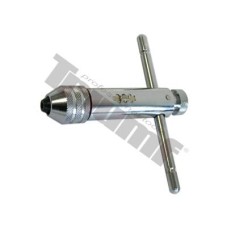 Pokrętło do gwintowników z grzechotką M5-M12, 110 mm Pokrętło do gwintowników z grzechotką M5-M12, 110 mm