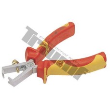 Szczypce nastawne do ściągania izolacji 160 mm, VDE