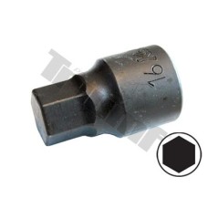 Inbus 16 x 43 mm, hlavica 1/2 Inbus 16 x 43 mm, hlavica 1/2