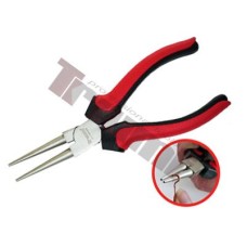 Szczypce z prostymi szczękami okrągłe 160 mm Szczypce z prostymi szczękami okrągłe 160 mm