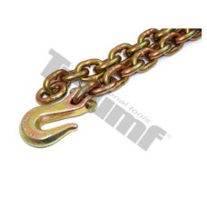 Łańcuch z hakiem o średnicy 9,53 mm, długość 2,7 m Łańcuch z hakiem o średnicy 9,53 mm, długość 2,7 m