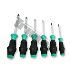 Zestaw wkrętaków  Comfort Torx, 6 - częściowy