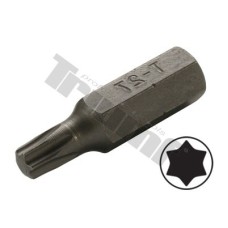 Bit torx T 27 nevŕtaný, driek 8 mm Bit torx T 27 nevŕtaný, driek 8 mm