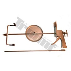 Nastawny wspornik kierownicy, wysokość 460mm