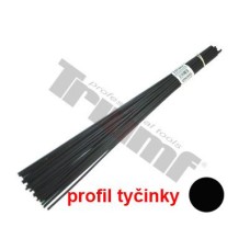 Pałeczki z tworzywa, czarne ? 3 mm, 9 m Pałeczki z tworzywa, czarne ? 3 mm, 9 m