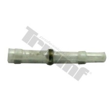 Łącznik przewodu termokurczliwy max. średnica izolacji 1,7/5mm biały, opakowanie 10 szt. Łącznik przewodu termokurczliwy max. średnica izolacji 1,7/5mm biały, opakowanie 10 szt.