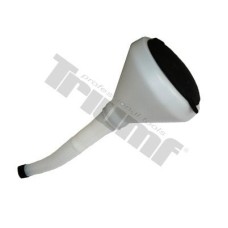 Lejek PVC ?17cm zamykany, długość 27 cm, elastyczna szyjka Lejek PVC ?17cm zamykany, długość 27 cm, elastyczna szyjka