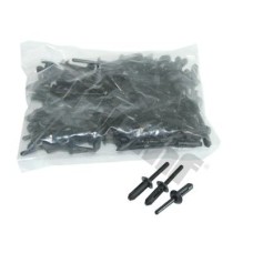 10 szt. plastikowych nitów 6,6 x 17,2 mm, zakres ? 2,5 - 5 10 szt. plastikowych nitów 6,6 x 17,2 mm, zakres ? 2,5 - 5