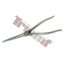 Szczypce do zewnętrznych pierścieni Segera, proste, długość 295 mm, szpic 2,2 mm