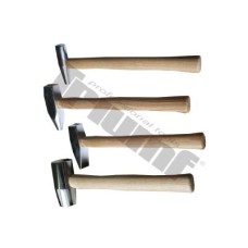 Zestaw młotków aluminiowych, do blacharki, 4 - częściowy