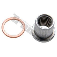 Wkładka gwintowana M 9 x 1,25 z podkładką , element z zestawu Nr.: 25930 Wkładka gwintowana M 9 x 1,25 z podkładką , element z zestawu Nr.: 25930