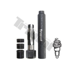 Sada na opravu závitov M14x1,25 zapaľ. sviečok, obs. 3ks vložiek a post. závitník M14x1,25;M17x1,25 Sada na opravu závitov M14x1,25 zapaľ. sviečok, obs. 3ks vložiek a post. závitník M14x1,25;M17x1,25