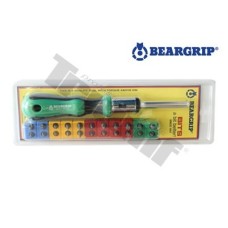 Račňový skrutkovač (2K 3012 + 22 bitov) séria 3027, Beargrip na blistry (B-T) Račňový skrutkovač (2K 3012 + 22 bitov) séria 3027, Beargrip na blistry (B-T)