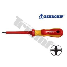 skrutkovač elektrikársky 2K séria 776 krížový PH1x80 mm izolovaný Beargrip xxx skrutkovač elektrikársky 2K séria 776 krížový PH1x80 mm izolovaný Beargrip xxx