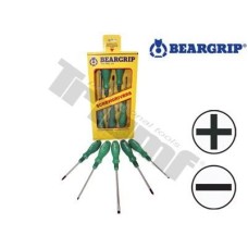 sada 1K skrutkovačov 5 - dielna séria 725-PH+PL, Beargrip xxx