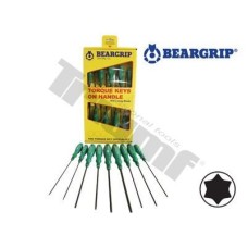 sada Torx skrutkovačov 9 - dielna 8 - 40, séria 2615, Beargrip xxx sada Torx skrutkovačov 9 - dielna 8 - 40, séria 2615, Beargrip xxx