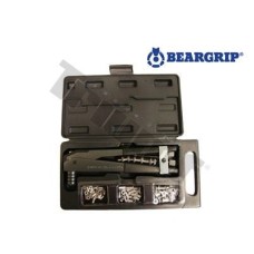 Sada 834 BEARGRIP s kliešťami 814 a maticovými nitmi 25xM4 - 20xM5 - 20xM6 (B-T) Sada 834 BEARGRIP s kliešťami 814 a maticovými nitmi 25xM4 - 20xM5 - 20xM6 (B-T)