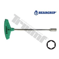 T-rukoväť s hlavicou 10mm x 230mm , séria 760 BEARGRIP xxx T-rukoväť s hlavicou 10mm x 230mm , séria 760 BEARGRIP xxx
