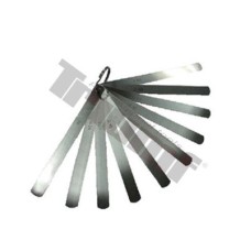 Szczelinomierze, 11 częściowy zestaw (0,03 - 0,5mm) Szczelinomierze, 11 częściowy zestaw (0,03 - 0,5mm)