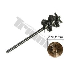 Szczoteczka do czyszczenia ? 18,2 mm, skręcana,  twarda.