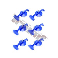 Zestaw mini przyssawek ? 80 mm, 6 sztuk Zestaw mini przyssawek ? 80 mm, 6 sztuk