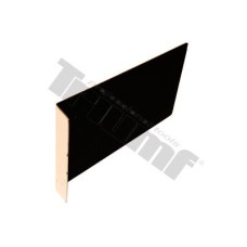 Aluminiowa osłona szyby, z felcem Aluminiowa osłona szyby, z felcem
