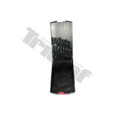 Zestaw szlifowanych wierteł, czarne, 1-13 mm, 25 - szt. Zestaw szlifowanych wierteł, czarne, 1-13 mm, 25 - szt.