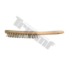 Szczotka druciana, drut ? 0,31mm, 5-rzędowa Szczotka druciana, drut ? 0,31mm, 5-rzędowa