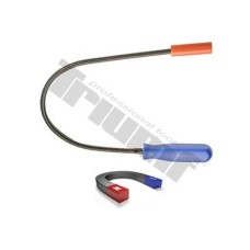 Chwytak magnetyczny, elastyczny, długość 480 mm i 1000 g nośność, ochrona przed ruchem bocznym Chwytak magnetyczny, elastyczny, długość 480 mm i 1000 g nośność, ochrona przed ruchem bocznym