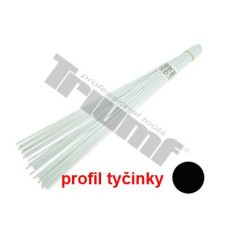 Pałeczki z tworzywa, białe ? 3 mm, 9 m