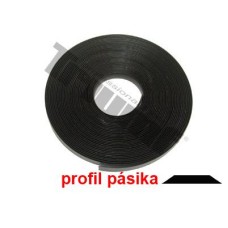 Taśma PP, szerokość 11,0 mm, czarna, ogółem 9 m