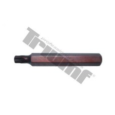 Bit Torx T40 x 75 mm, bez otworu, 10 mm trzpień Bit Torx T40 x 75 mm, bez otworu, 10 mm trzpień