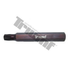 Bit Torx T45 x 75 mm, bez otworu, 10 mm trzpień Bit Torx T45 x 75 mm, bez otworu, 10 mm trzpień