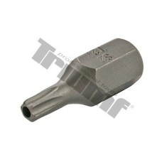 Bit Torx T27 x 30 mm z otworem, 10 mm trzpień Bit Torx T27 x 30 mm z otworem, 10 mm trzpień