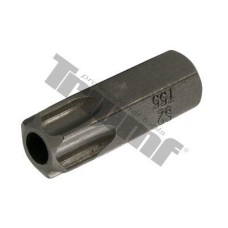 Bit Torx T55 x 30 mm z otworem, 10 mm trzpień Bit Torx T55 x 30 mm z otworem, 10 mm trzpień