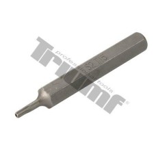 Bit Torx T15 x 75 mm z otworem, 10 mm trzpień Bit Torx T15 x 75 mm z otworem, 10 mm trzpień