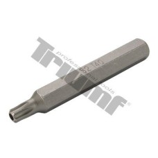 Bit Torx T40 x 75 mm z otworem, 10 mm trzpień Bit Torx T40 x 75 mm z otworem, 10 mm trzpień