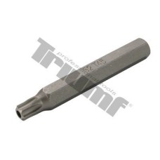 Bit Torx T45 x 75 mm z otworem, 10 mm trzpień Bit Torx T45 x 75 mm z otworem, 10 mm trzpień