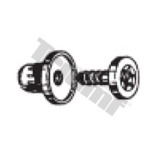 Kołek z wkręcaną spinką 6,2 x 12,0 mm