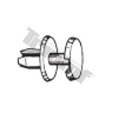 Kołek rozporowy do tapicerki, 6,0 x 10,5 mm