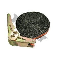 Pas transportowy z grzechotką, 24 mm x 5 m, nośność 120 kg Pas transportowy z grzechotką, 24 mm x 5 m, nośność 120 kg