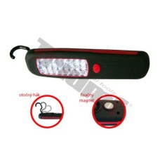 Lampa LED diodowa z magnesem + 3 szt. baterii AA