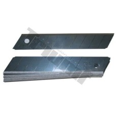 Ostrze łamane 0,5 x 18 mm, czarne Ostrze łamane 0,5 x 18 mm, czarne